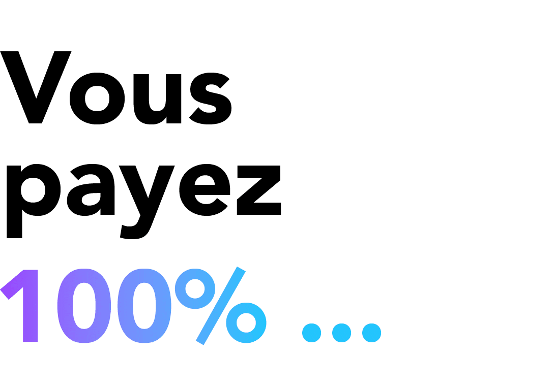 Vous payez ￼ ...