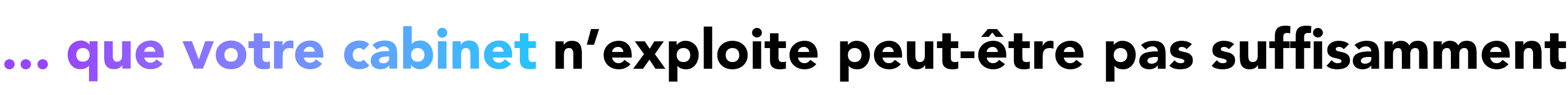 ... ￼ n’exploite peut tre pas suffisamment