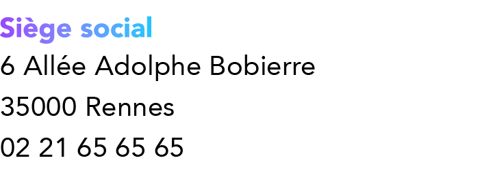 ￼ 6 All e Adolphe Bobierre 35000 Rennes 02 21 65 65 65